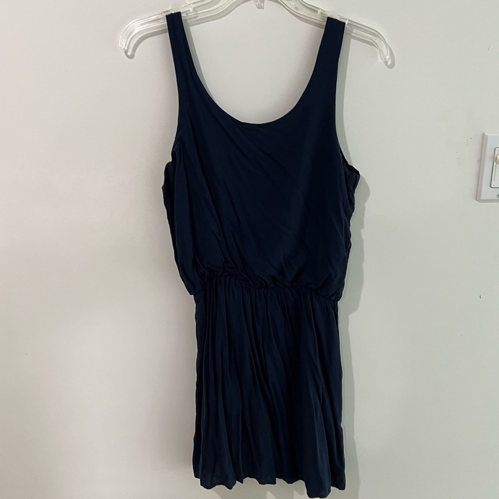 Navy Mini Dress - Picture 2 of 4